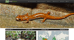 Desktop Screenshot of herpmapper.org