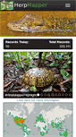Mobile Screenshot of herpmapper.org